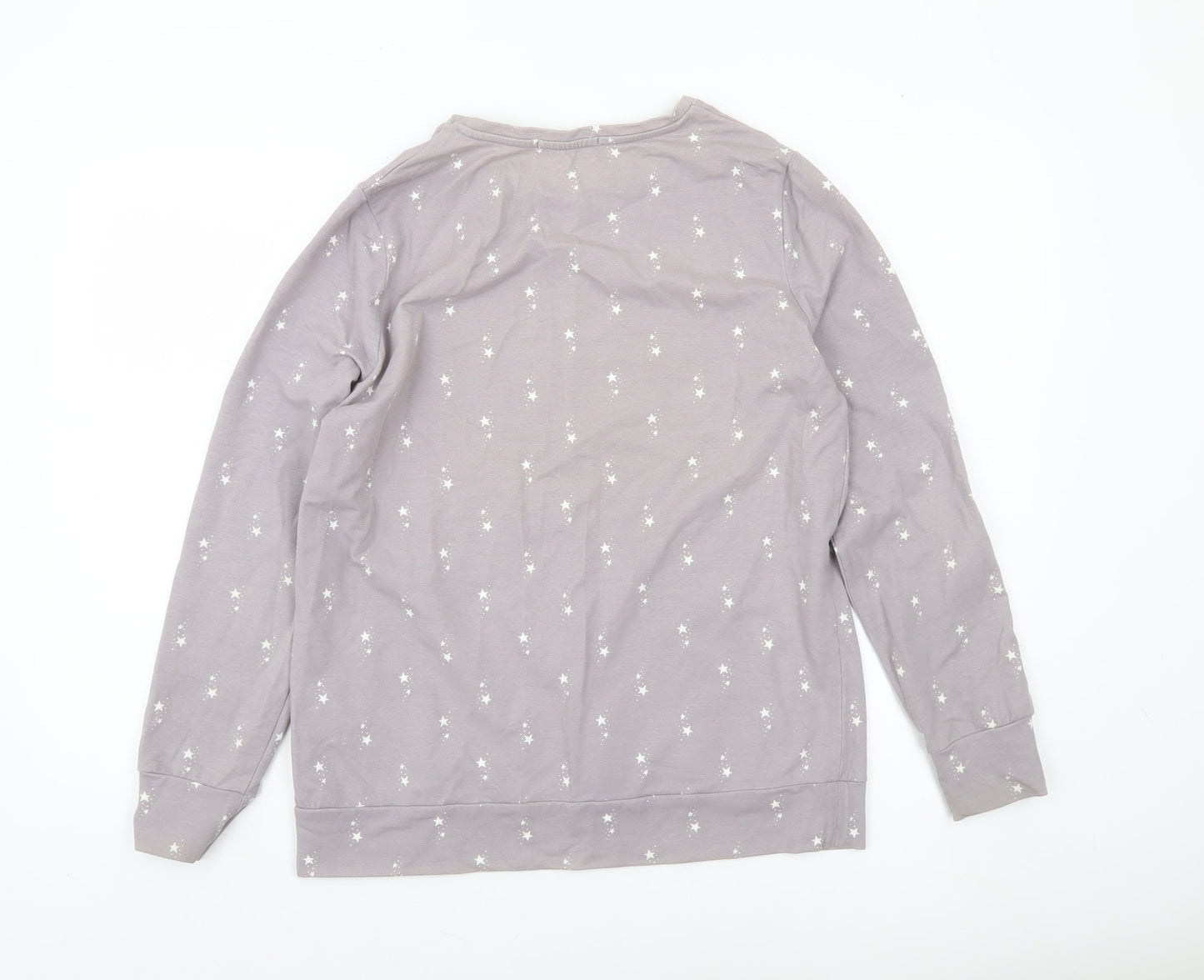 Womens UK Size S Woolovers Grey Pullover Sweatshirt