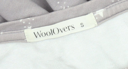 Womens UK Size S Woolovers Grey Pullover Sweatshirt