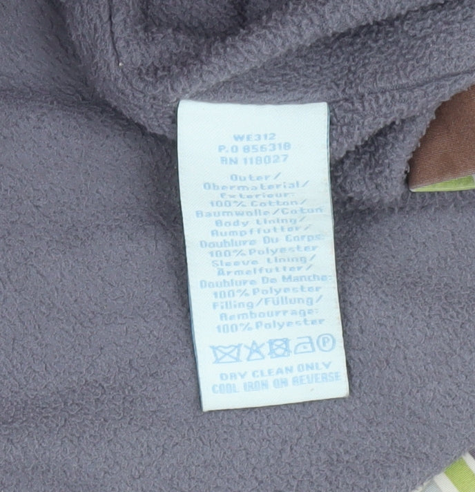 Boden Women’s Multicoloured Floral Hooded Rain Coat UK 8