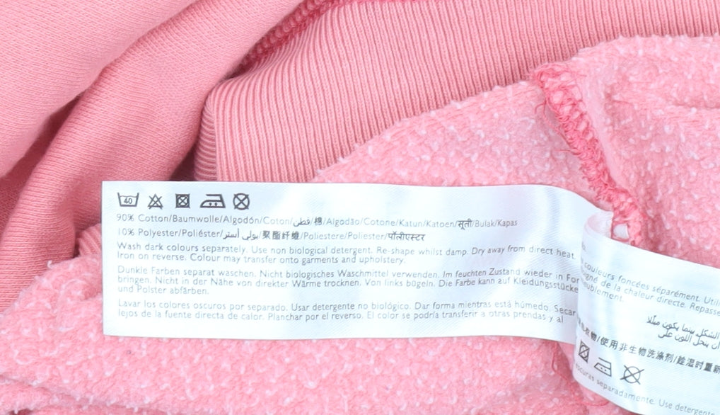 Womens UK Size 6 Jack Wills Pink Pullover Hoodie