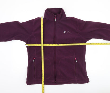 Berghaus Womens Purple Fleece Full Zip Jacket Size 18