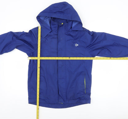 Boys UK Size 9-10 Years Dunlop Blue Rain Coat
