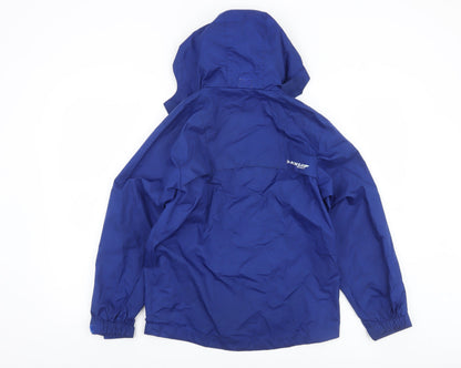 Boys UK Size 9-10 Years Dunlop Blue Rain Coat