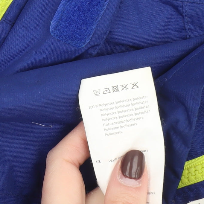Boys UK Size 9-10 Years Dunlop Blue Rain Coat