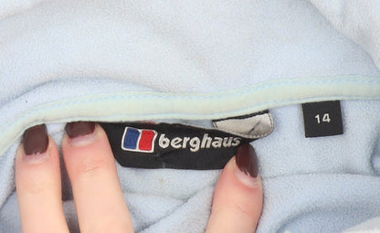 Berghaus Womens Blue Fleece Full Zip Jacket Size 14