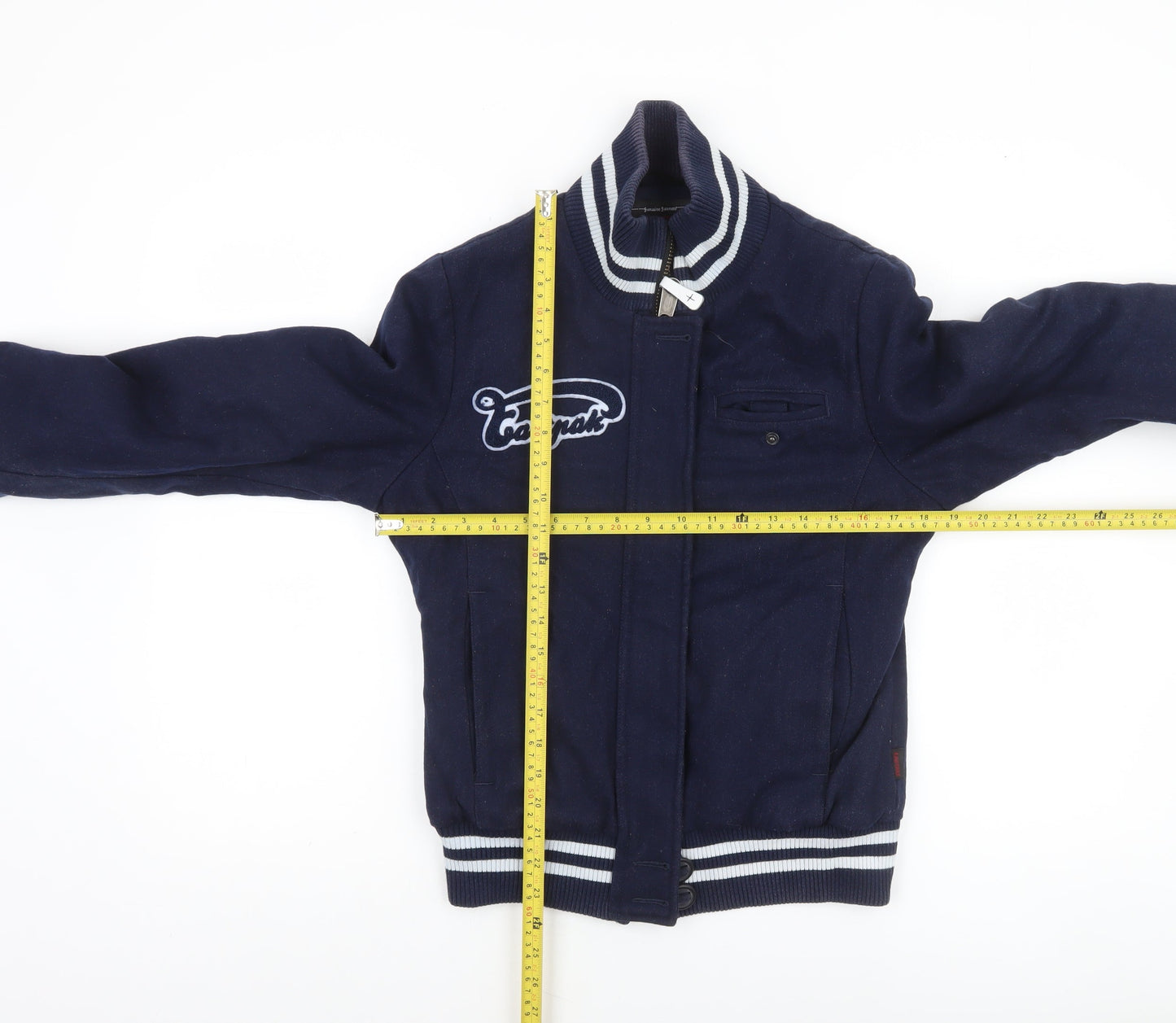 Mens UK Size S Eastpak Blue Varsity Jacket