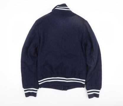 Mens UK Size S Eastpak Blue Varsity Jacket