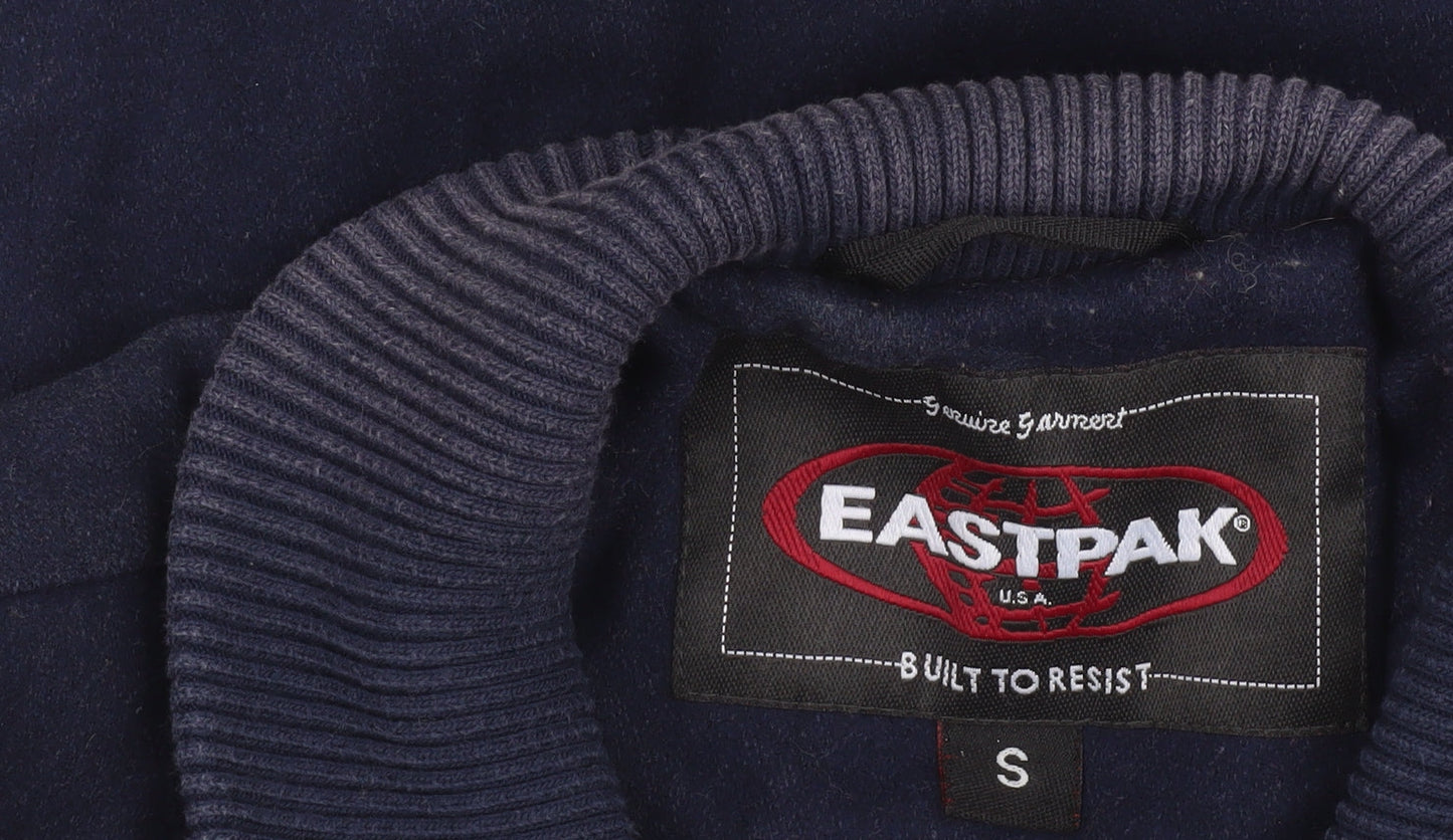 Mens UK Size S Eastpak Blue Varsity Jacket