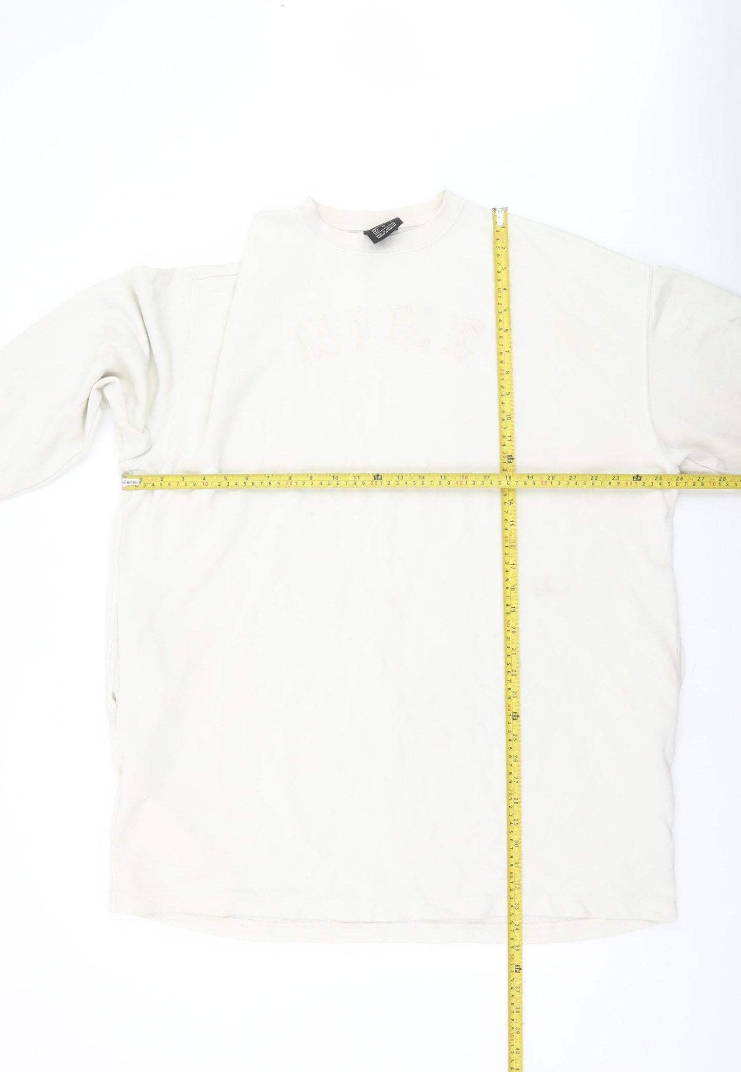 Womens UK Size XL Nike White Pullover Sweatshirt