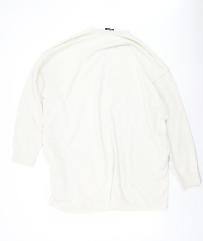Womens UK Size XL Nike White Pullover Sweatshirt