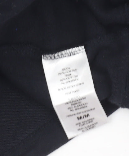 Champion Womens Black Medium Pullover Hoodie Authentic Cotton Athleticwear