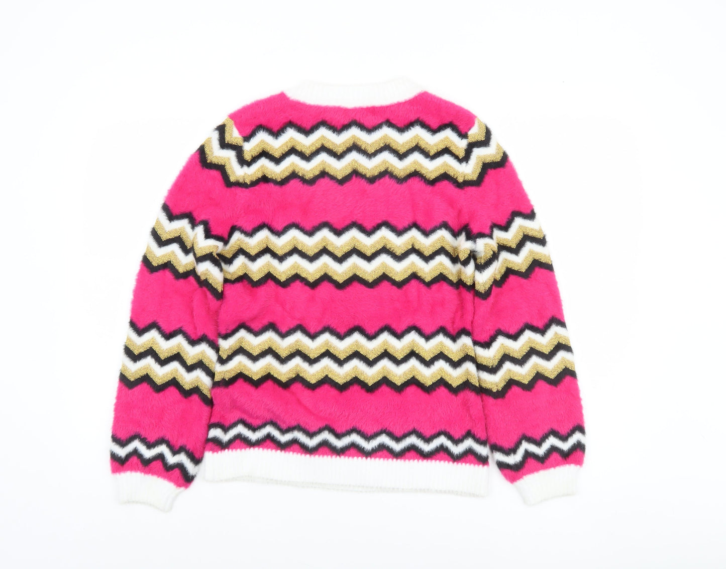 Womens UK Size 10 Savida Multicoloured Pullover Jumper