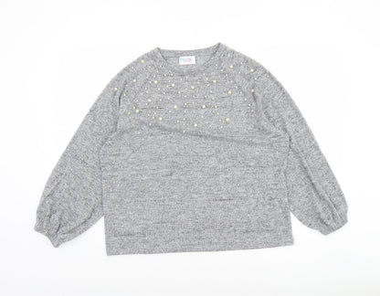Womens UK Size L Savida Grey Pullover Jumper