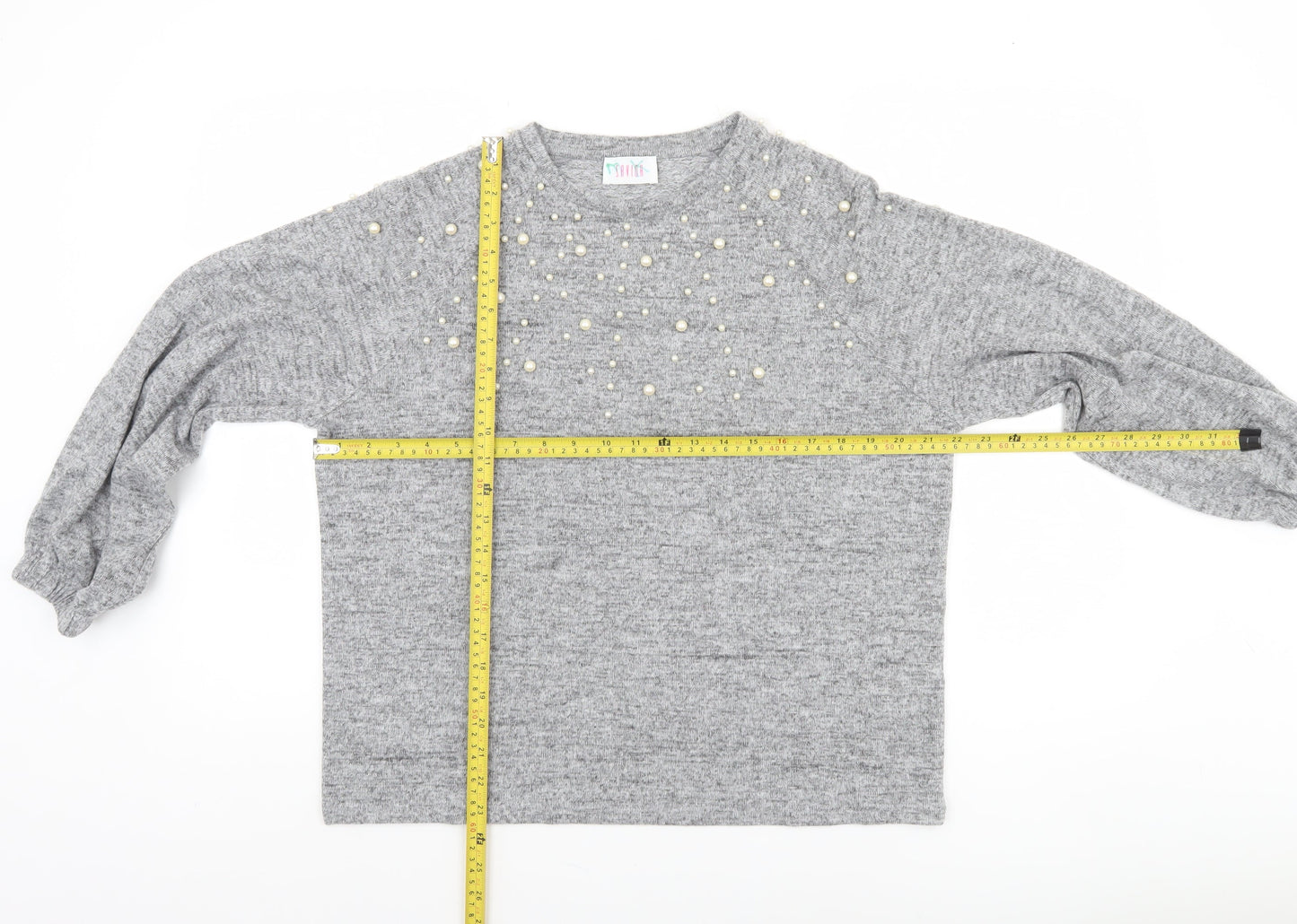 Womens UK Size L Savida Grey Pullover Jumper