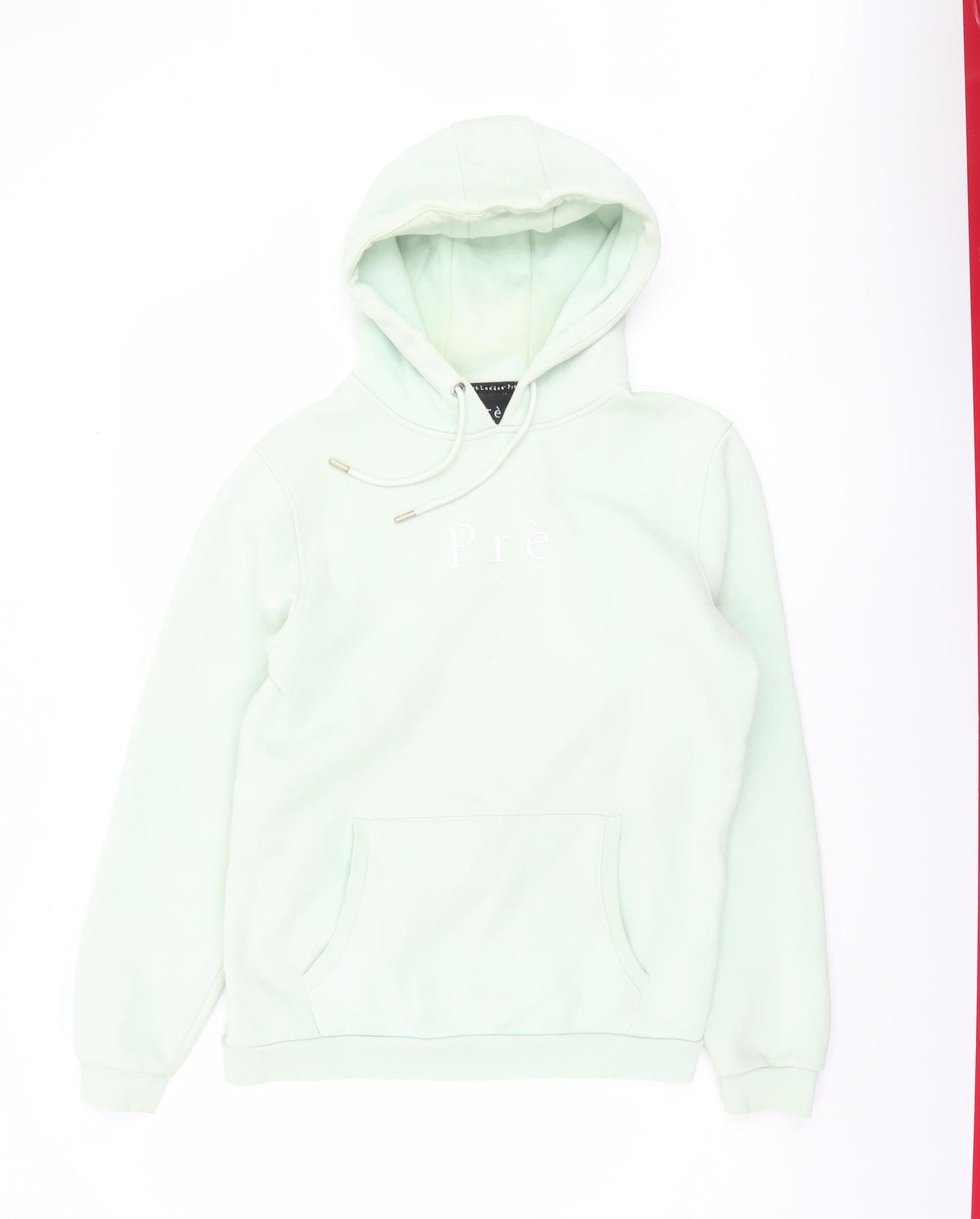 Mens UK Size S Prè London Green Pullover Hoodie