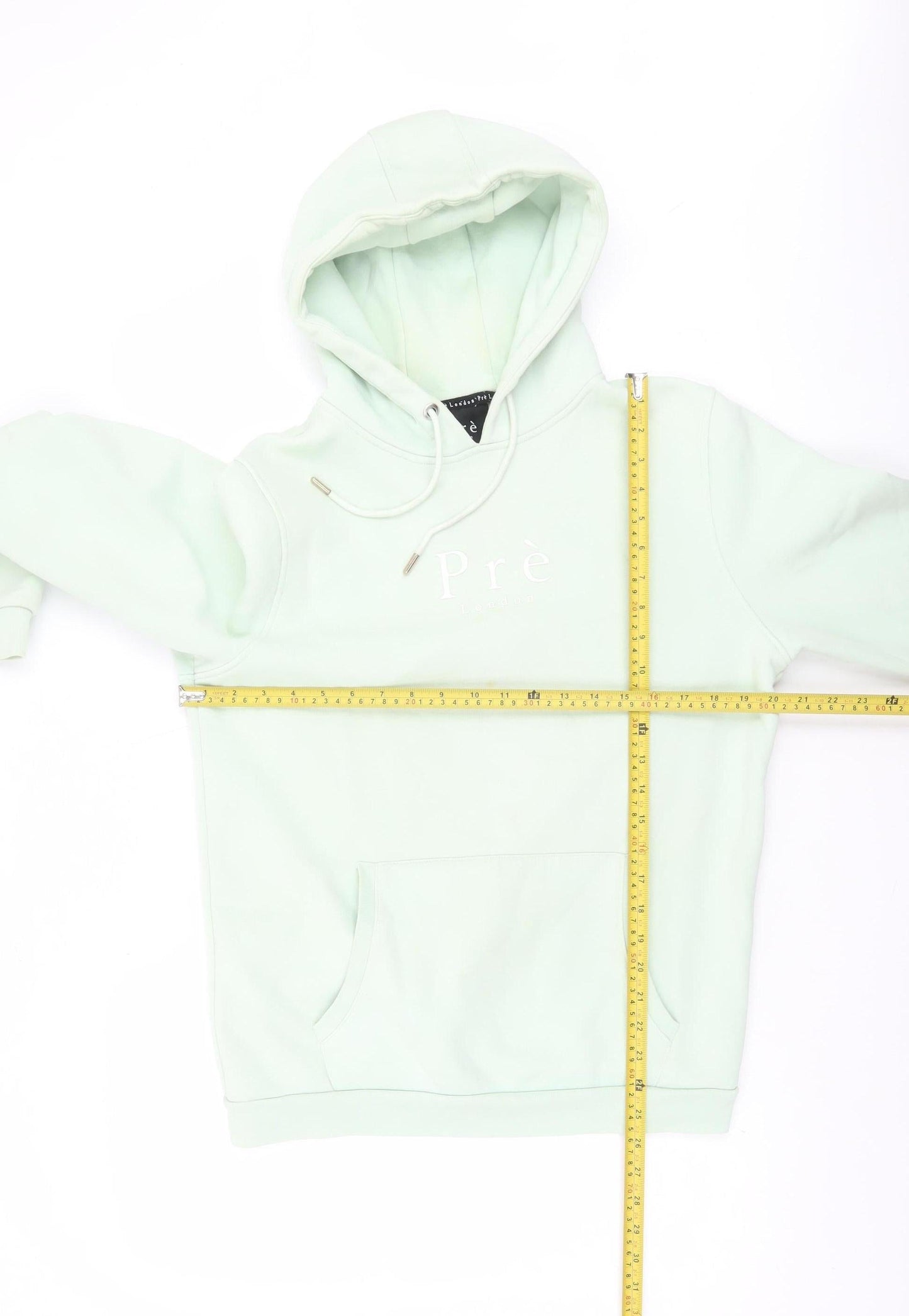 Mens UK Size S Prè London Green Pullover Hoodie