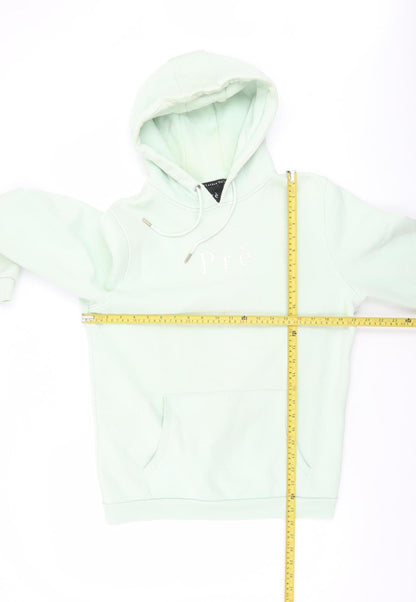 Mens UK Size S Prè London Green Pullover Hoodie