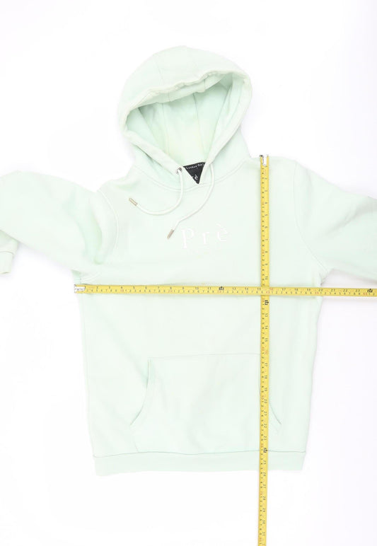 Mens UK Size S Prè London Green Pullover Hoodie