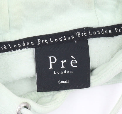 Mens UK Size S Prè London Green Pullover Hoodie