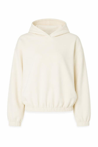 Womens UK Size M F&F Active Beige Pullover Hoodie