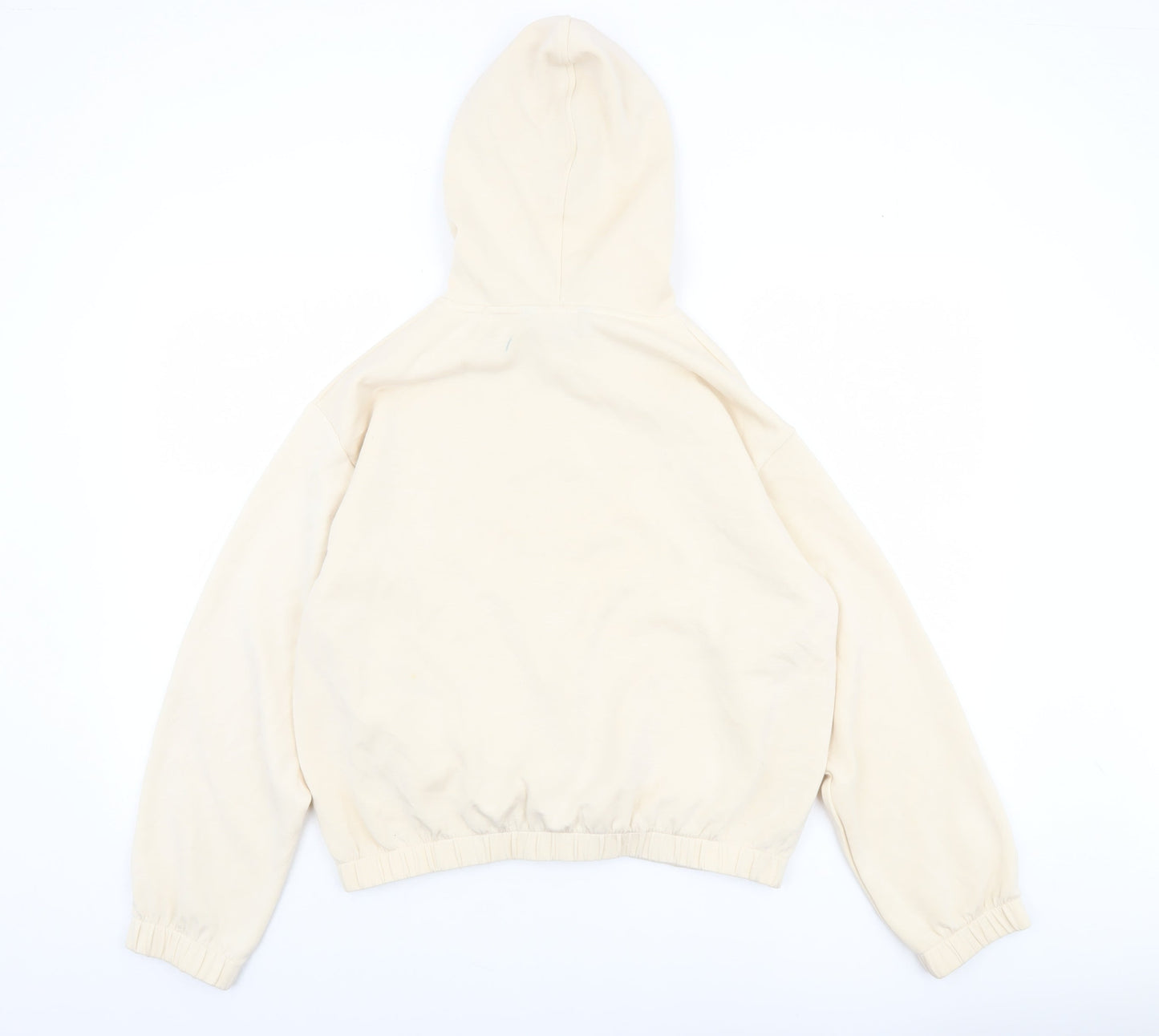 Womens UK Size M F&F Active Beige Pullover Hoodie