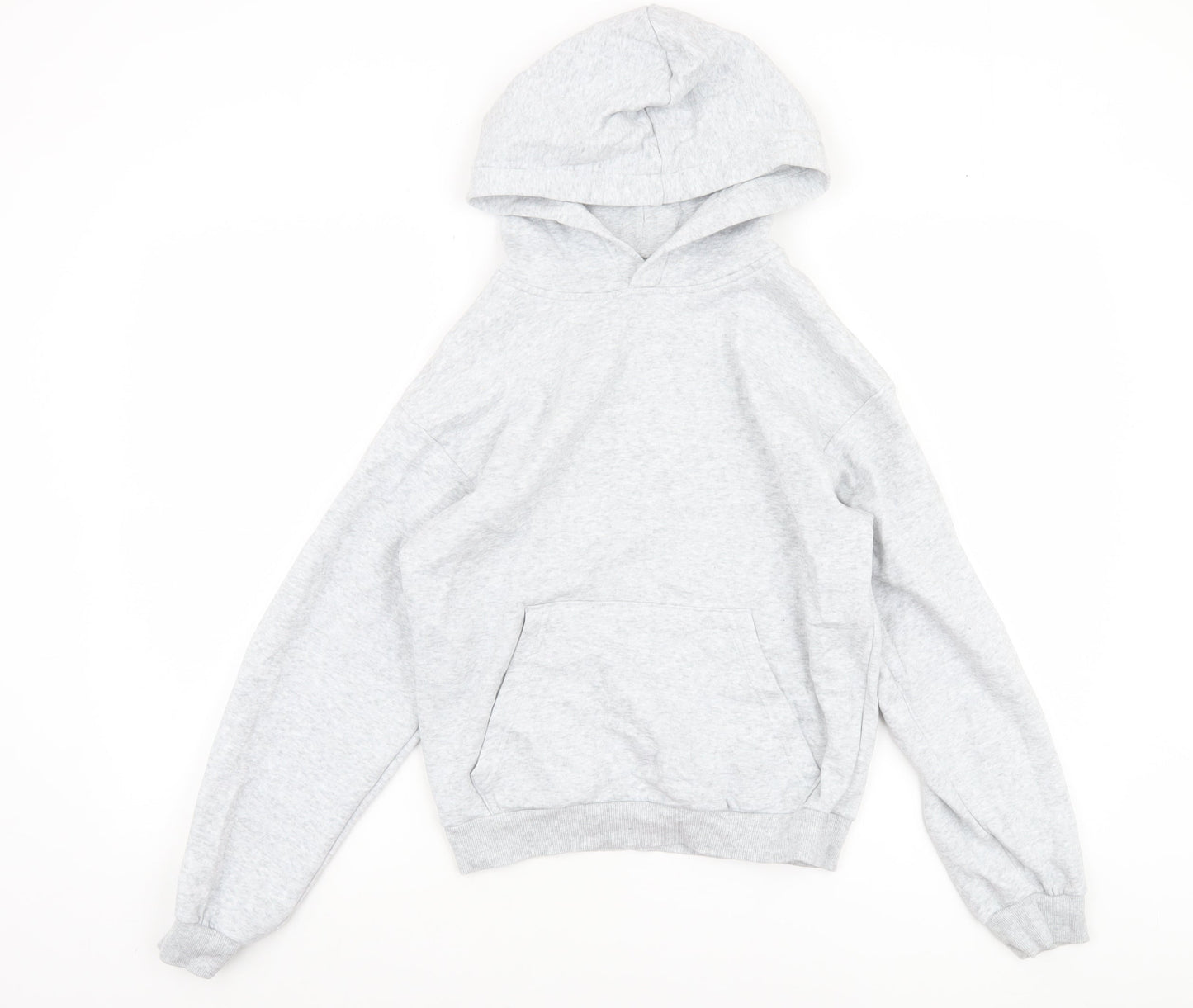 Girls UK Size 11-12 Years H&M Grey Pullover Hoodie