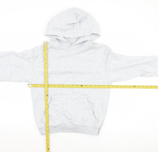 Girls UK Size 11-12 Years H&M Grey Pullover Hoodie