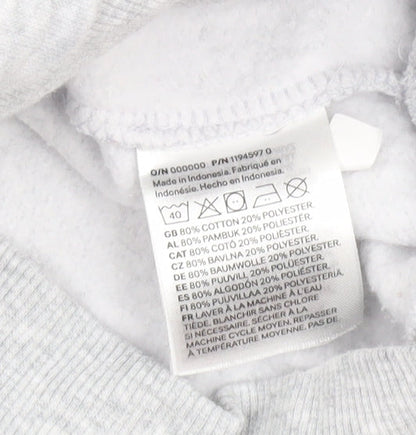 Girls UK Size 11-12 Years H&M Grey Pullover Hoodie