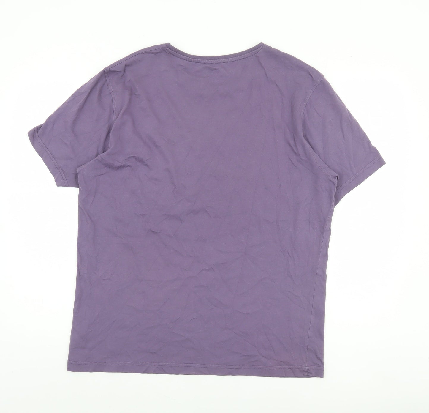 Mens UK Size XL Crosshatch Purple  T-Shirt