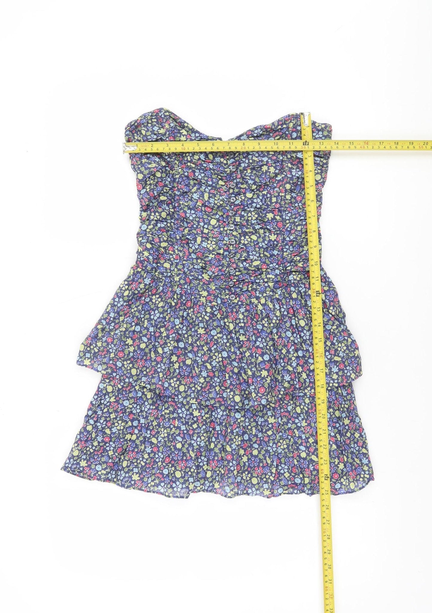 Womens UK Size M Abercrombie & Fitch Strapless Dress