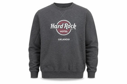 Mens UK Size M Hard Rock Hotel Grey Pullover Sweatshirt