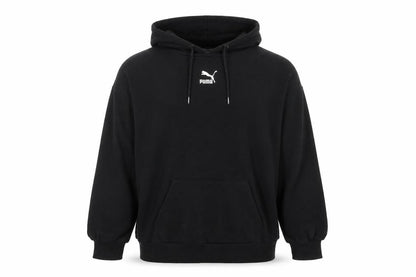Mens UK Size L PUMA Black Pullover Hoodie