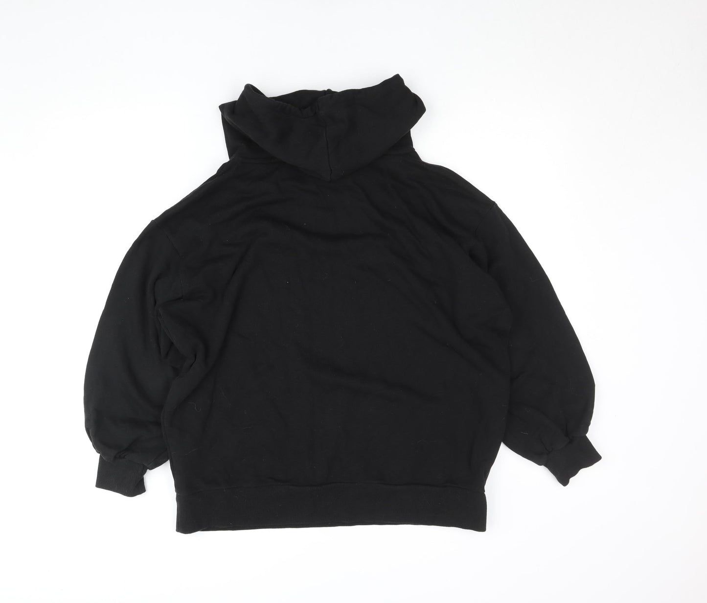 Mens UK Size L PUMA Black Pullover Hoodie