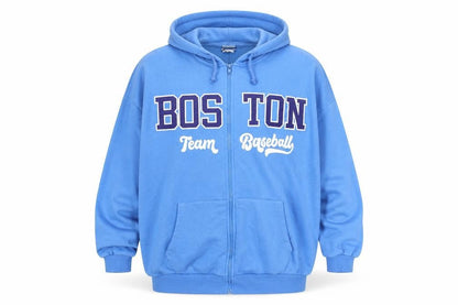 Mens UK Size S C&A Clockhouse Blue Full Zip Hoodie