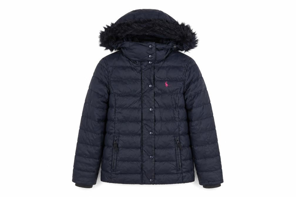 Girls UK Size 6 Jack Wills Blue Puffer Jacket