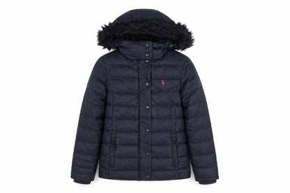 Girls UK Size 6 Jack Wills Blue Puffer Jacket