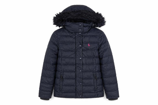 Girls UK Size 6 Jack Wills Blue Puffer Jacket