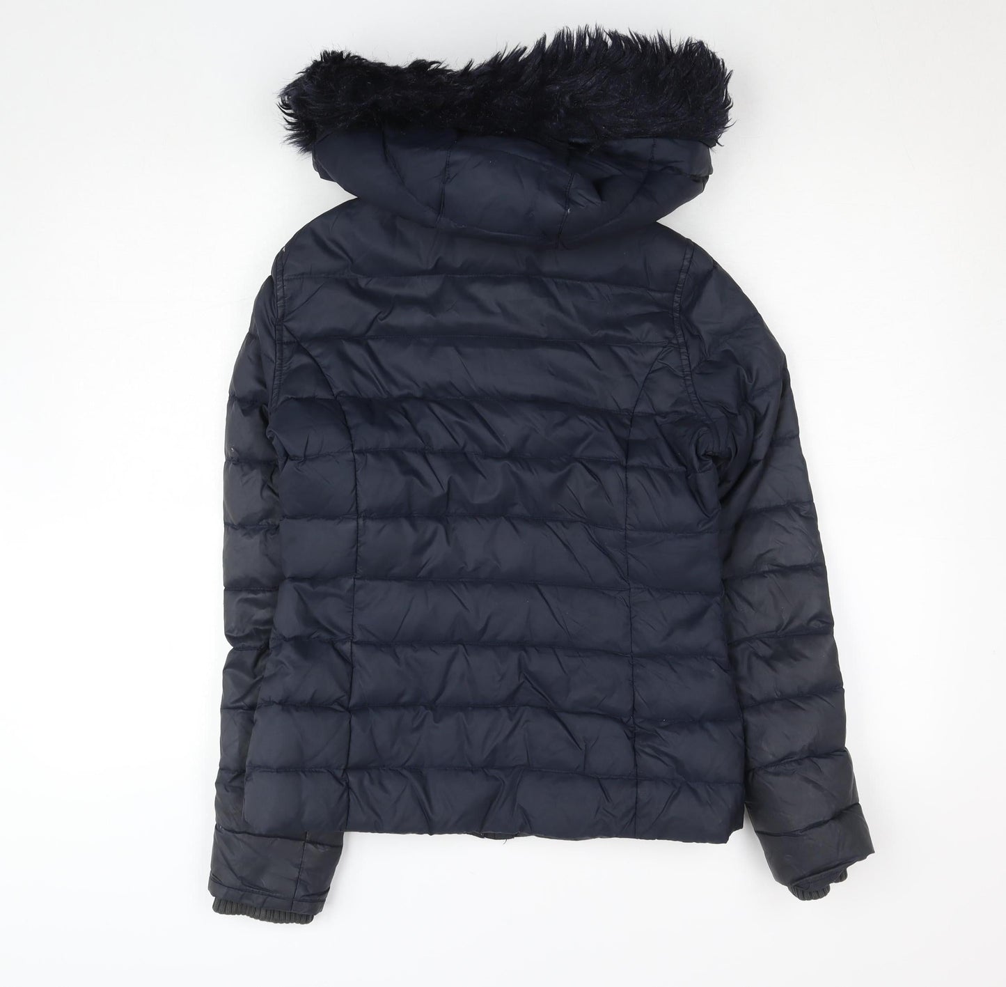 Girls UK Size 6 Jack Wills Blue Puffer Jacket