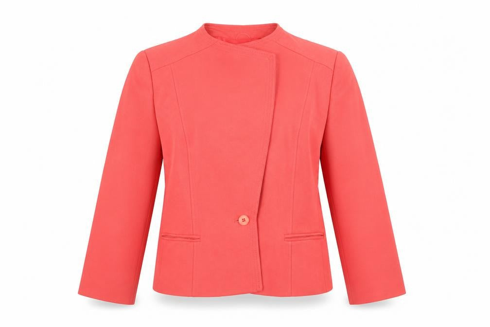 Womens UK Size 14 Eastex Pink Basic Jacket