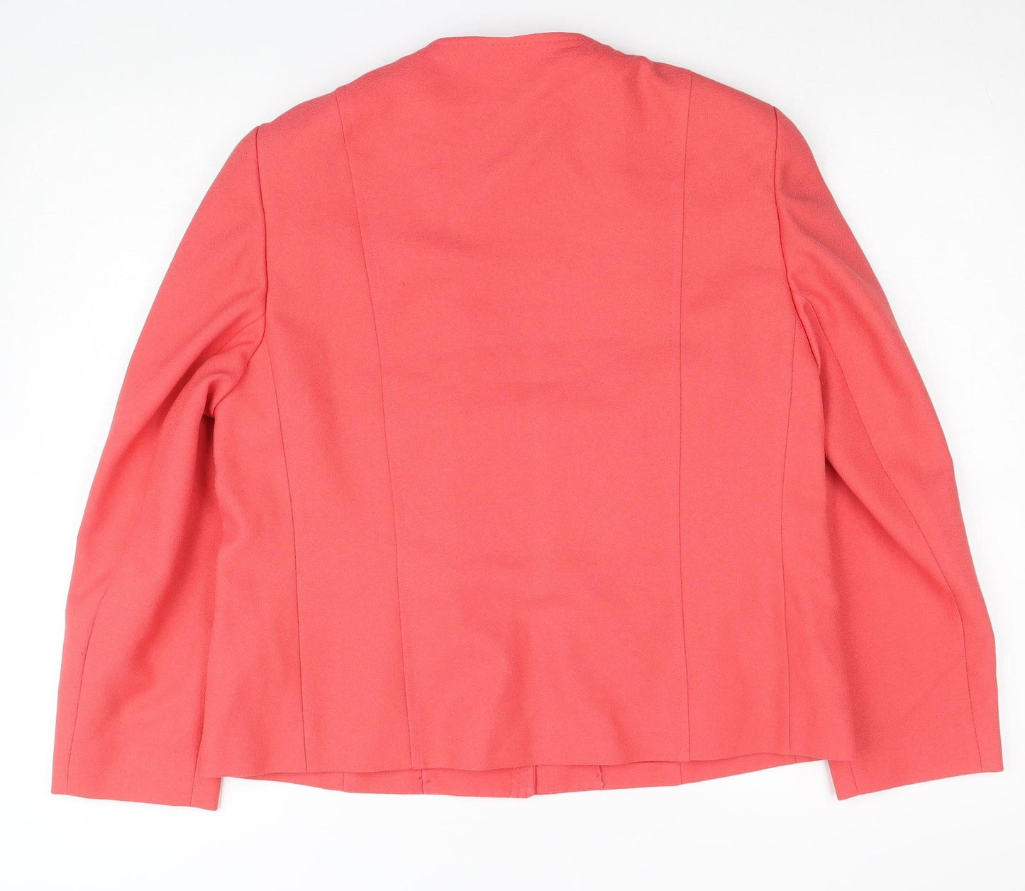 Womens UK Size 14 Eastex Pink Basic Jacket
