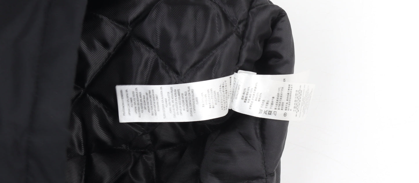 Womens UK Size M French Connection Black Parka Coat