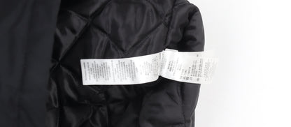 Womens UK Size M French Connection Black Parka Coat