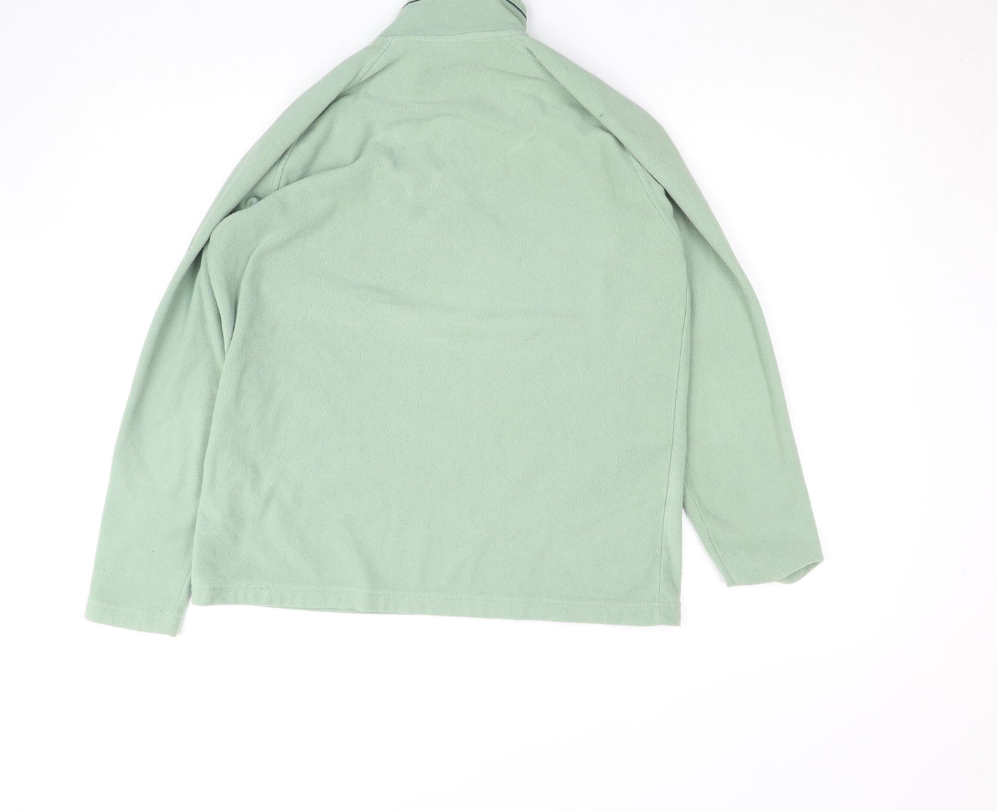 Craghoppers Womens Green Fleece 1/4 Zip Activewear Jacket Size 14