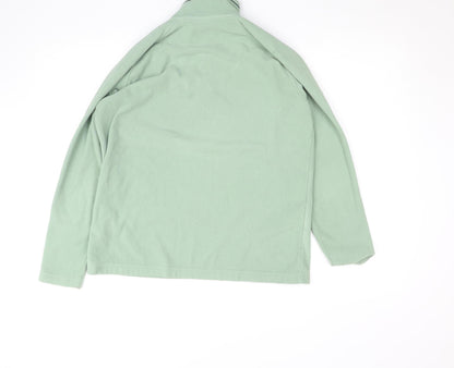 Craghoppers Womens Green Fleece 1/4 Zip Activewear Jacket Size 14