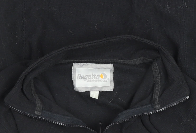 Womens UK Size M Regatta Black Basic Jacket