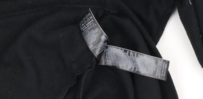 Marks and Spencer Women’s Black Fleece Full Zip Jacket Size 14