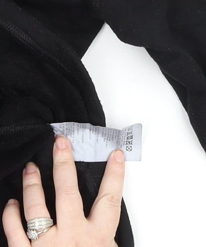 Helly Hansen Men’s Black L Fleece 1/4 Zip Outdoor Pullover Top