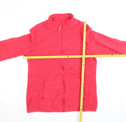 Mountain Warehouse Womens Pink Full Zip Fleece Jacket UK 16