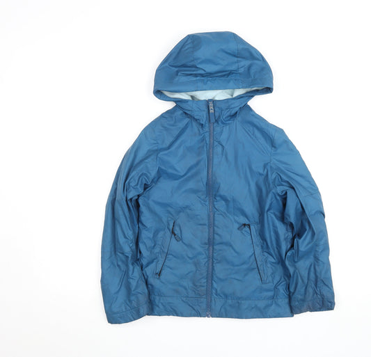 Boys UK Size 8-10 Years Nike Blue Windbreaker Coat