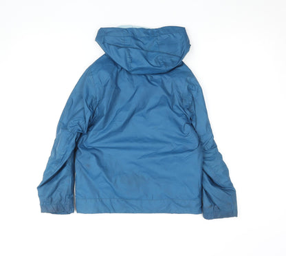 Boys UK Size 8-10 Years Nike Blue Windbreaker Coat